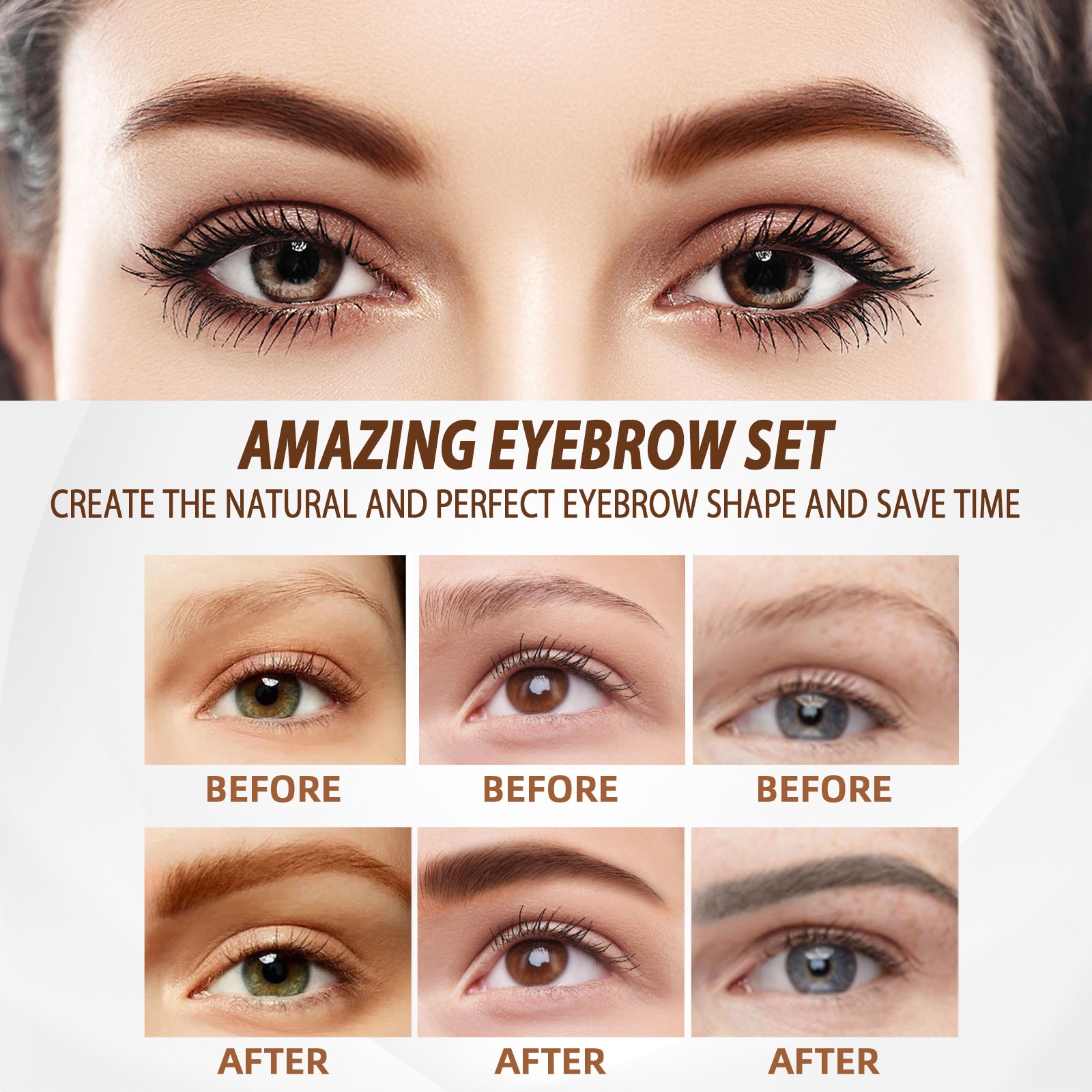 Brow Cream Suit Three-dimensional Wild Sweat-proof Smooth
