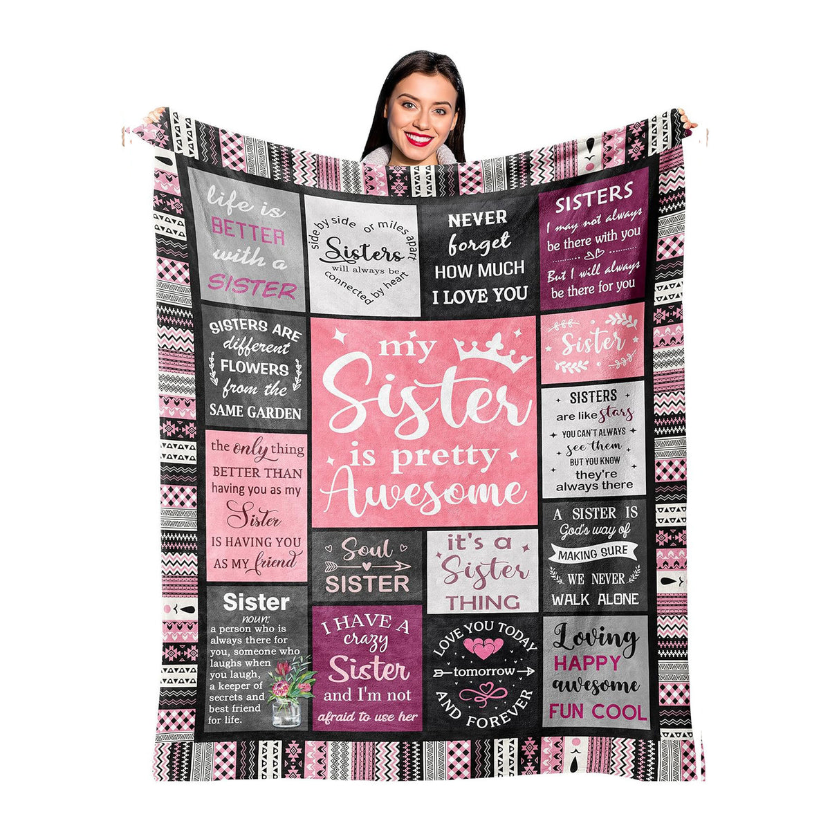 Flannel Blanket Printed Party Bedroom Decoration